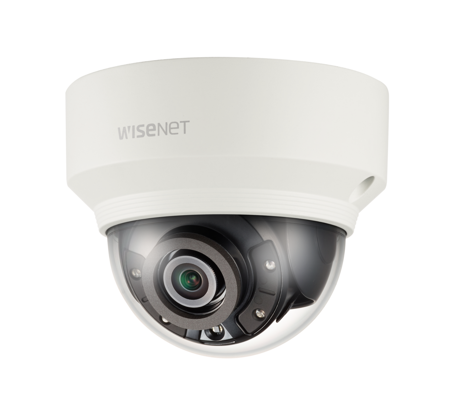 Hanwha Techwin XND-6020R 2MP PoE IP Vandal Dome IR SecurityCamera 4mm Fixed Lens