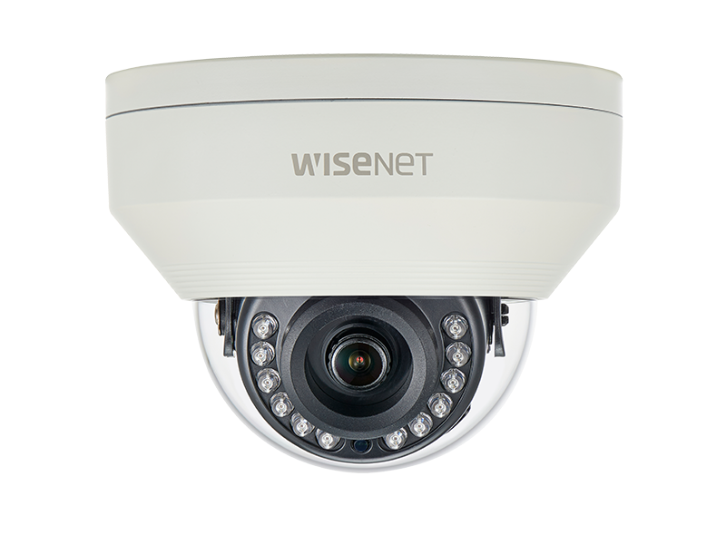 Hanwha Techwin HCV-7030RA 4MP Analog HD Vandal IR Security Dome Camera 6.0mmLens