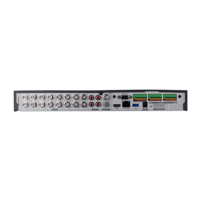 Hanwha Techwin HRX-1620-10TB 16CH 8MP Pentabrid DVR Security Recorder 10TB HDD