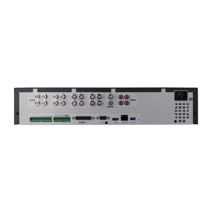 Hanwha Techwin HRX-1621-12TB 16CH 8MP Pentabrid DVR security Recorder 12TB HDD