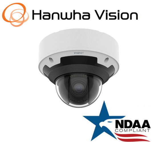 Hanwha Techwin XNV-9083RZ 8MP outdoor Vandal Dome IP SecurityCamera4.4~9.3mmLens