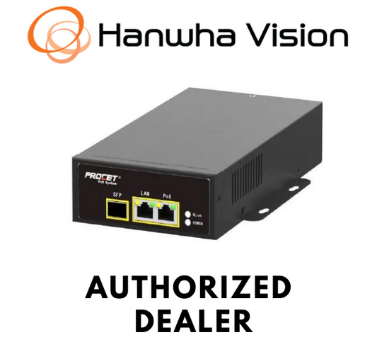 Hanwha Techwin  SPO-8315 83W Built-in SFP slot with HPoE Injector