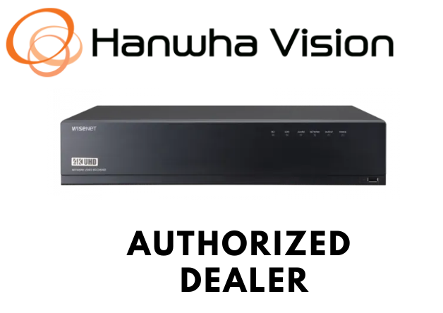 Hanwha Techwin XRN-1610SA-4TB 16CH 12MP Security NVR Recorder with PoE+ 4TB HDD