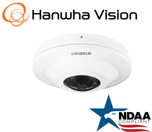 Hanwha Techwin  HCF-8010V 5MP Analog HD+ Security Fisheye camera 0.98mm Lens