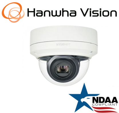 Hanwha Techwin XNV-6120 2MP PoE  Vandal Dome IP SecurityCamera 5.2mm ~62.4mmLens