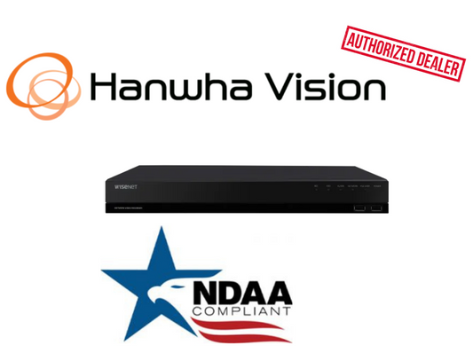 Hanwha Techwin WRN-810S-1TB Wisenet  WAVE recording serverwith PoE+8 Channel NVR