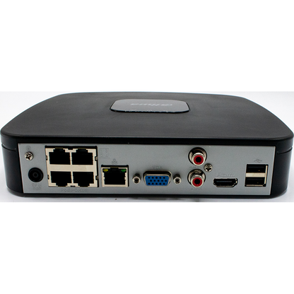 Dahua 80Mbps Up to 8MP Resolution H.265 4 PoE Ports NetworkSecurityRecorder NVR