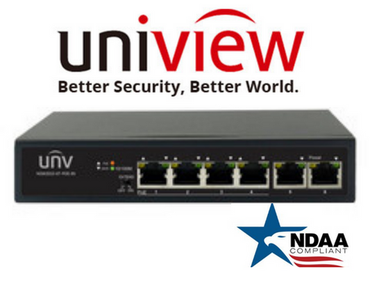 Uniview NSW2020-6T-POE-IN NDAA Switch Security Accessory