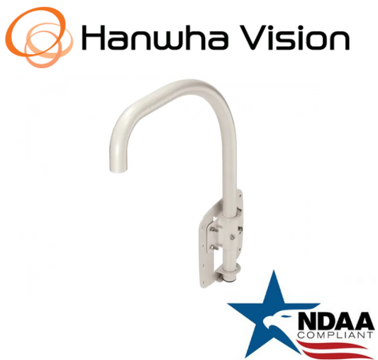 Hanwha Techwin SBP-300LM Parapet Mount Security Accessory for PTZ & Dome Cameras