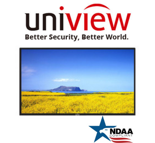 UNV 32" LED 1080P FullHD Audio IP Uniview Security Surveillance Monitor - Secure IT Global