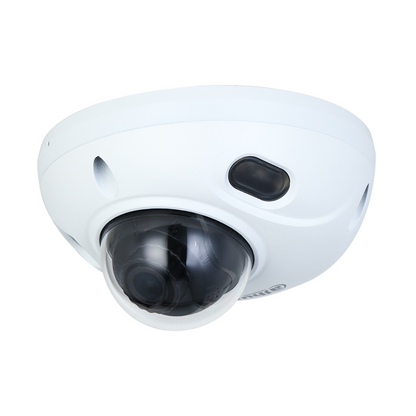 Dahua PoE 4MP Audio IP67 AI IP Wedge Analytics+Security Camera 2.8 mm Fixed Lens