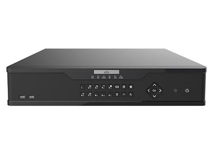 UNV 12MP 64-Ch PoE 8 SATA NDAA 2-Way Audio Uniview IP Network Security NVR - Secure IT Global