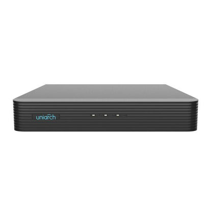 UNV 8MP 1 SATA 4-Ch PoE NDAA IP Uniview Network Surveillance Security NVR Uniarch - Secure IT Global