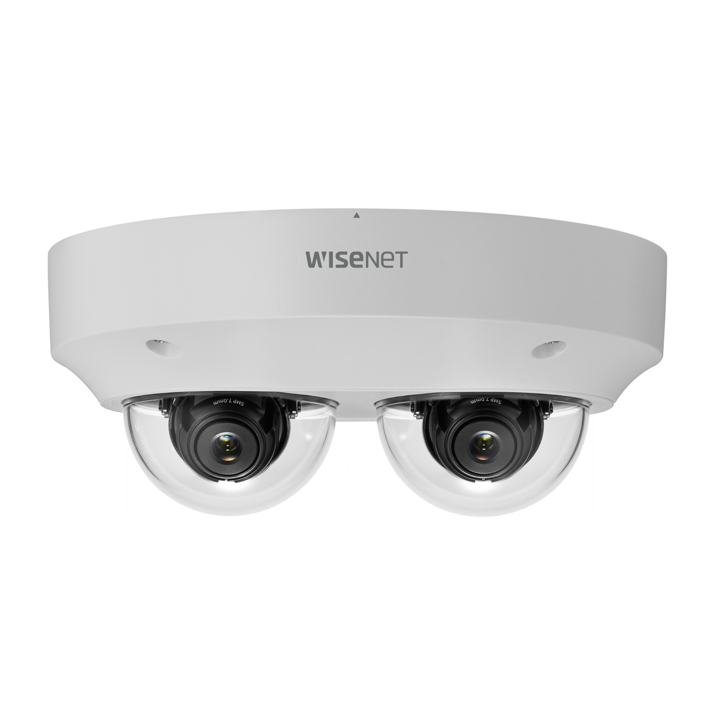 Hanwha Techwin PNM-7002VD 2CH POE 2MP X 2 outdoor Dome IP SecurityCamera no Lens