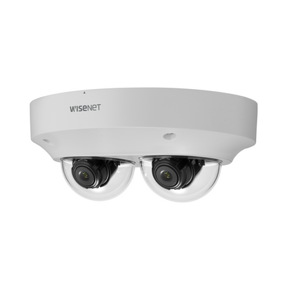 Hanwha Techwin PNM-9000VD P Series 10M Dual-Sensor IP Dome SecurityCamera NoLens
