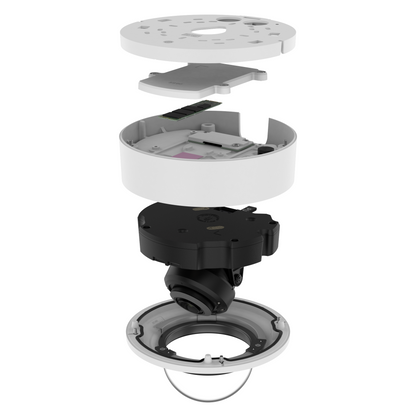 Hanwha Vision PNV-A6081R-E2T 2MP IR  Dome IP Security Camera 4.38~9.33mm Lens