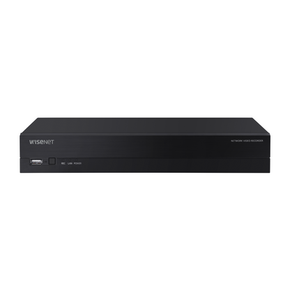 Hanwha Techwin ARN-410S WisenetA Series 4CH PoE 8MP NVR Security Recorder NO HDD