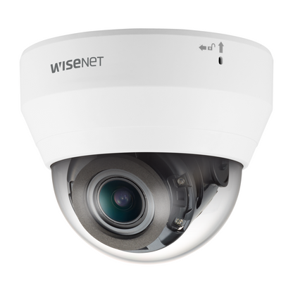 Hanwha Techwin QND-7082R 4MP POE IR IP Security Dome Camera  3.2 ~10.0mm Lens