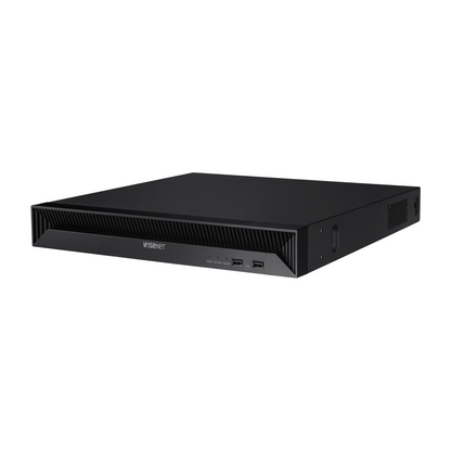 Hanwha Techwin QRN-1630S 8MP 16 CH PoE NVR IP Security Recorder No HDD