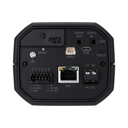 Hanwha Techwin XNB-8003 WiseNet X-Plus Series 6MP NW IP AI Security Box Camera