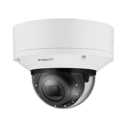 Hanwha Techwin XND-6083RV POE+ 2MP IR Dome AI  IP Security Camera 2.8~12mm Lens