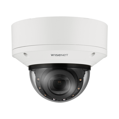 Hanwha Techwin XNV-8083R 4K 6MP IP Vandal Dome AI Security Camera 4.4~9.3mm Lens