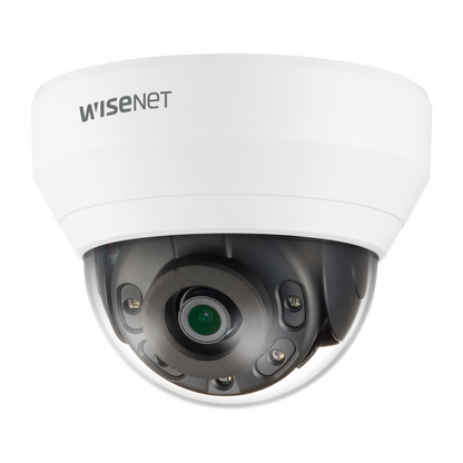 Hanwha Techwin QND-6012R 2MP PoE Indoor IP Dome Security Camera 2.8mm Fixed Lens