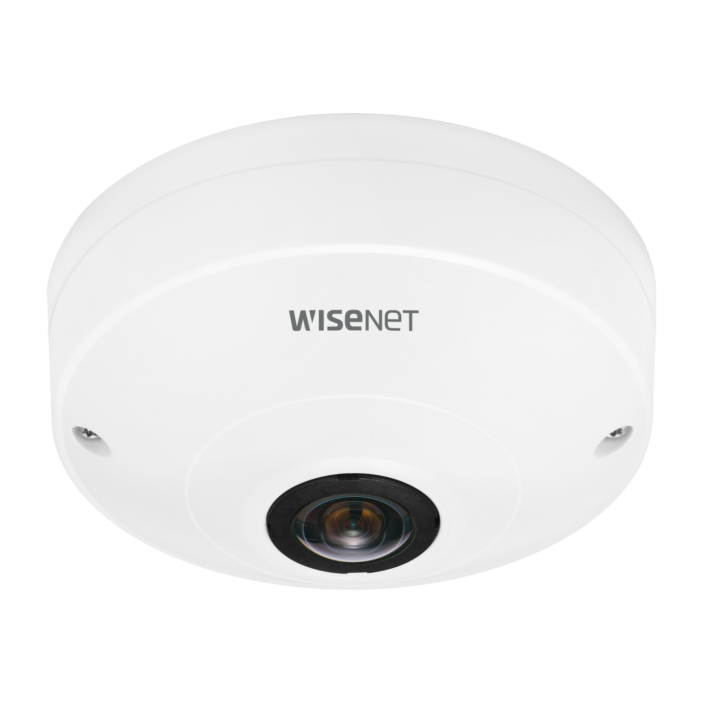 Hanwha Techwin QNF-8010 WiseNet 6M POE Fisheye Dome IPSecurityCamera 1.14mm Lens