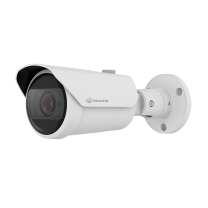 Hanwha Vision QNO-C8083R 5MP IR Bullet AI IP Security Camera  3.2~10.2mm Lens
