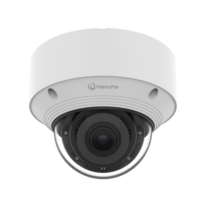 Hanwha Vision QNV-C8083R 5MP IR Outdoor  Dome IP Security Camera 3.2~10.2mm Lens