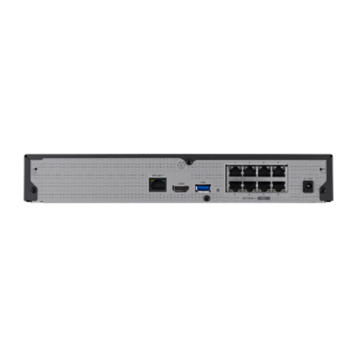 Hanwha Techwin QRN-820S-2TB 8CH 8MP 4K POE  NVR IP Security  Recorder 2TB HDD