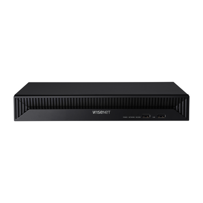 Hanwha Techwin QRN-830S-6TB HDD 8CH 8MP 4K H.265 PoE NVR IP Security Recorder