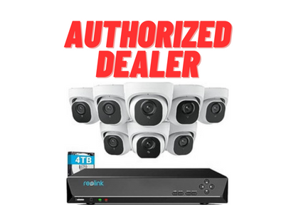 Reolink 16CH NVR 4K 4TB HDD POE Audio Night Vision Security IP Camera System - Secure IT Global