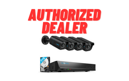 Reolink 8CH NVR 4K PoE AudioRecording 2TB HDD Human Detect SecurityCamera System - Secure IT Global