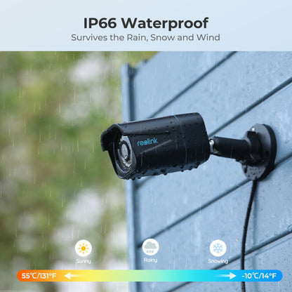 Reolink 4K 8MP PoE 4.0mm Person/Vehicle Alerts Audio Recording IP SecurityCamera - Secure IT Global