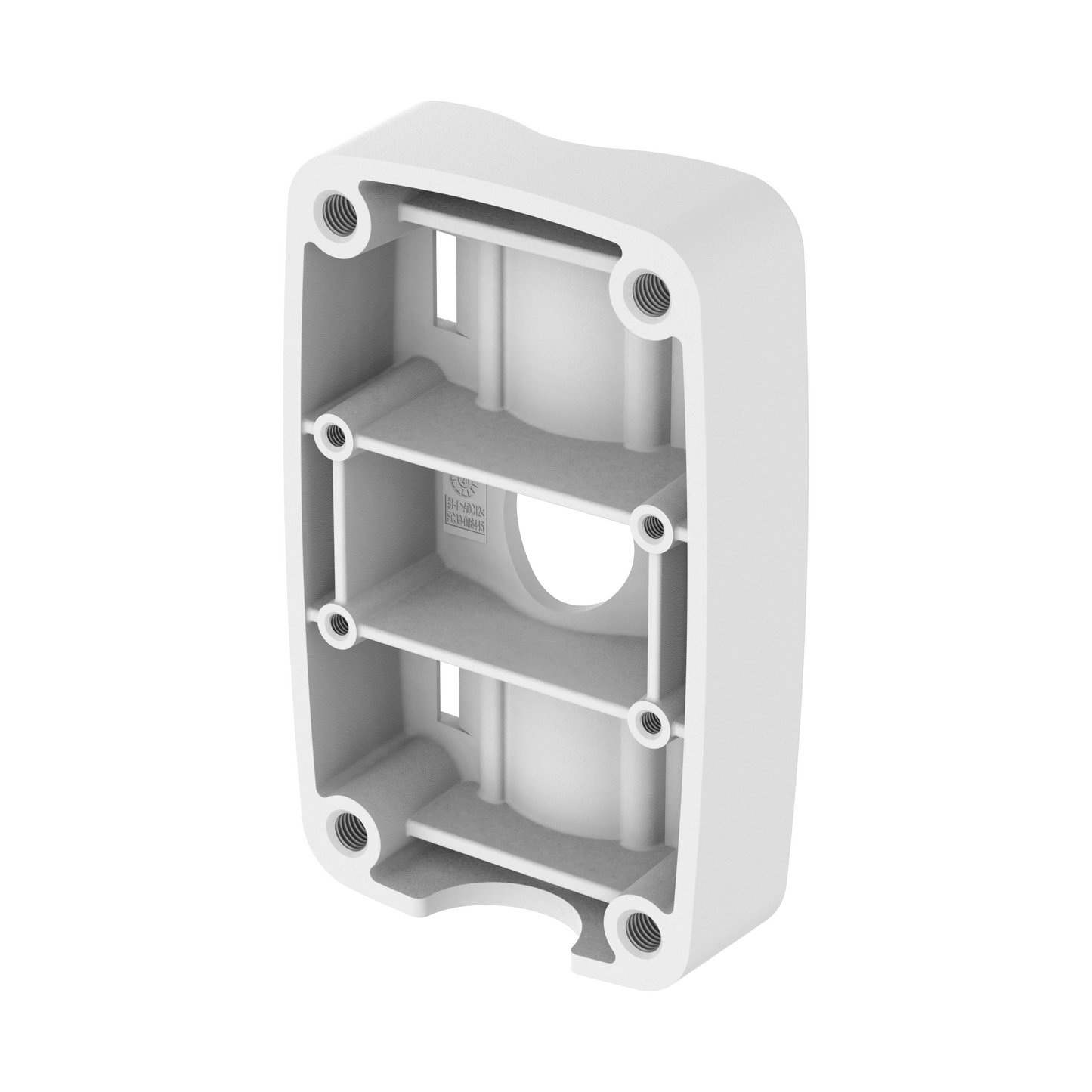 Hanwha Vision  SBP-300PMW2 White Pole Mount Adapter Aluminum Security Accessory
