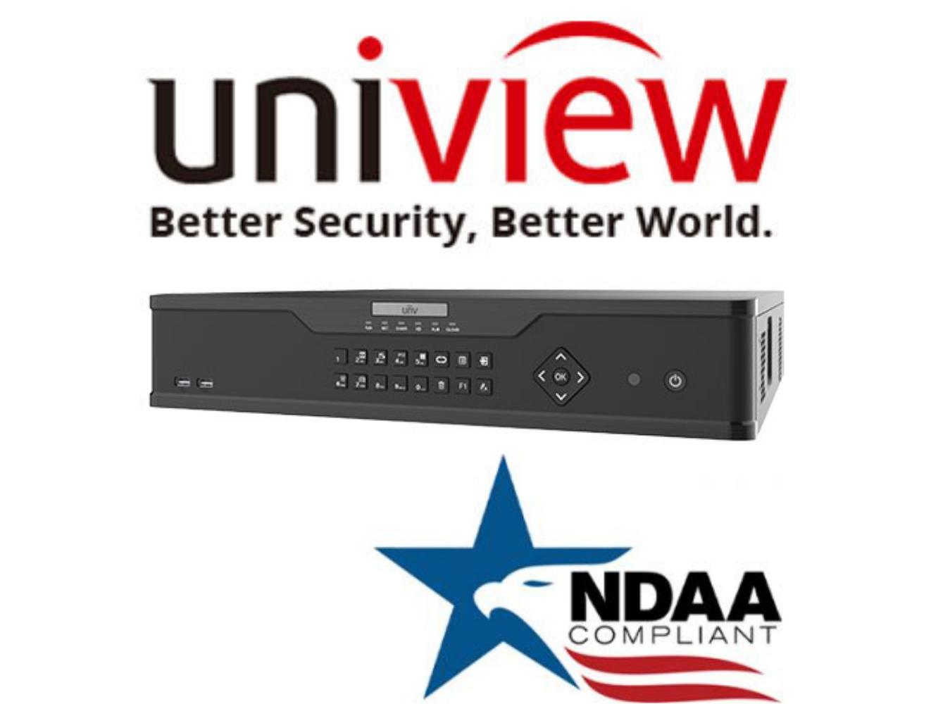 Uniview NVR304-16X 12MP 16-Ch NDAA Security NVR - Secure IT Global