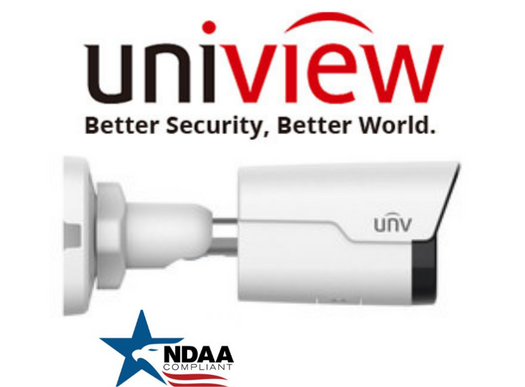 Uniview IPC2125SB-ADF28KM-I0 LightHunter NDAA Bullet Camera.Uniview 5MP Bullet Camera with 2.8mm Lens