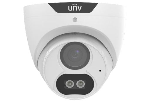 Uniview UAC-T125-AF28M NDAA 5MP LightHunter Turret Camera.Uniview 5MP ColorHunter TVI Turret Security Camera with 24 7 color imaging and built in microphone