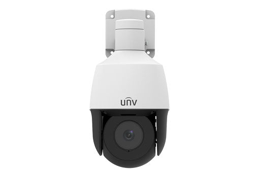UNV PTZ dome camera night vision demo with built-in mic