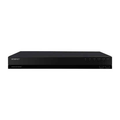 Hanwha Techwin WRN-810S-1TB Wisenet  WAVE recording serverwith PoE+8 Channel NVR