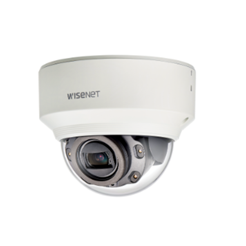 Hanwha Techwin XND-6080RV 2MP PoE Vandal Dome IP Security Camera 2.8-12mm Lens