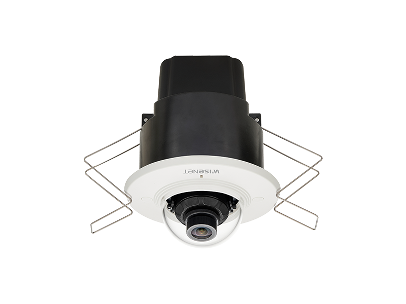 Hanwha Techwin XND-8020F WiseNet 5MP POE Dome IP SecurityCamera 3.7mm Fixed Lens