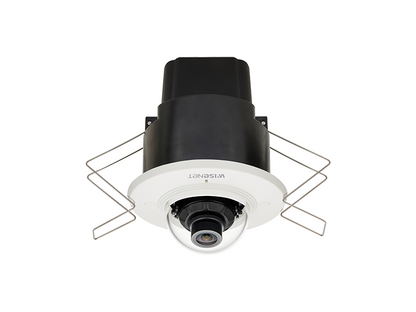 Hanwha Techwin XND-8020F WiseNet 5MP POE Dome IP SecurityCamera 3.7mm Fixed Lens