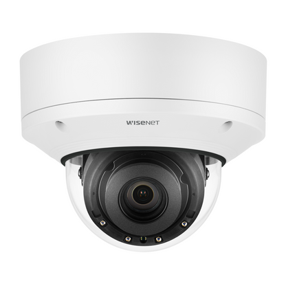 Hanwha Techwin XND-8081REV 5MP NW IR PoE+Dome IP Security Camera 3.9~9.4mm Lens