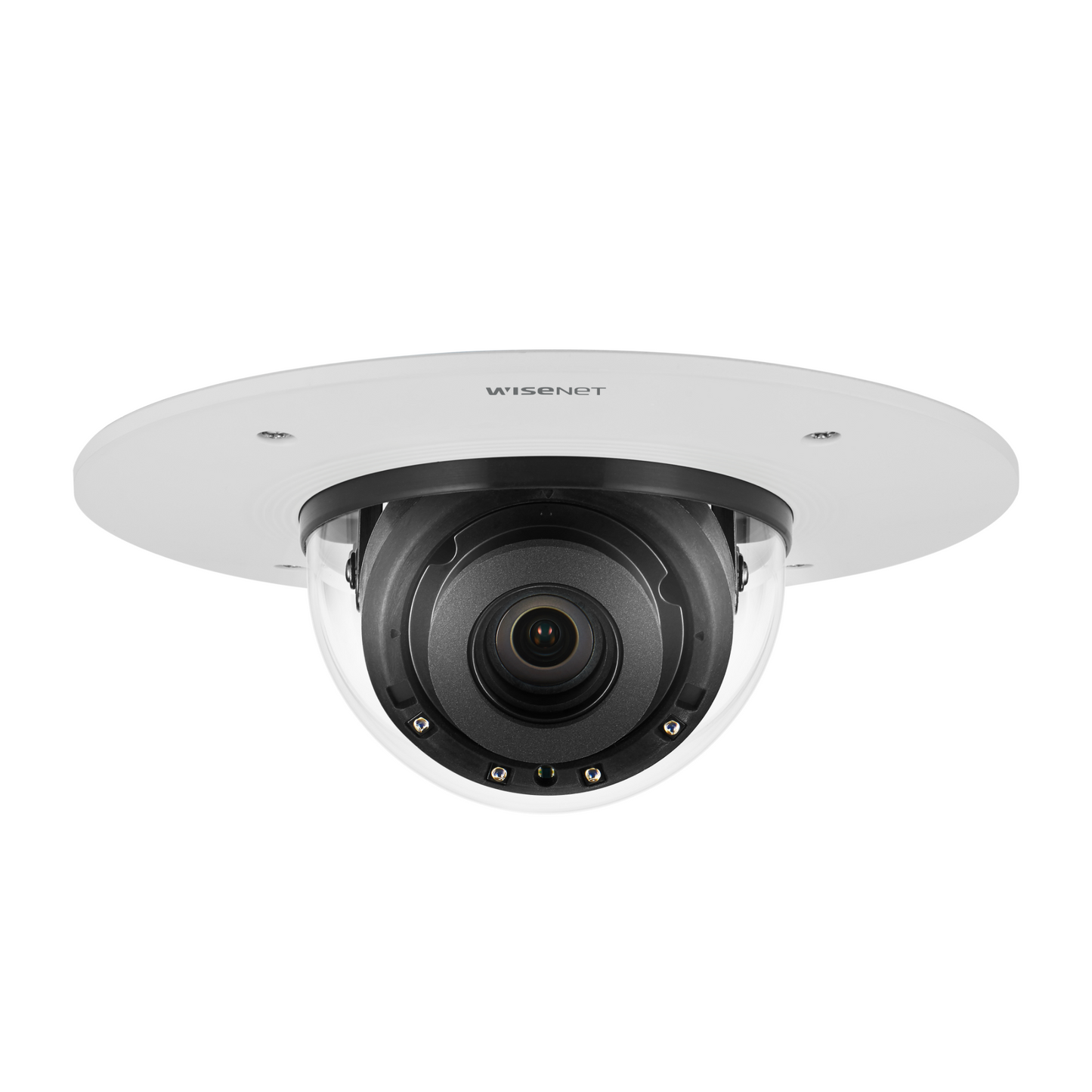 Hanwha TechwinXND-8082RF 6MP IP Flush Mount  Security Dome Camera 2.8-8.4mm Lens