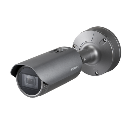 Hanwha Techwin XNO-6080R 2MP PoE IR Bullet  IP Security Camera 2.8 ~12mm Lens