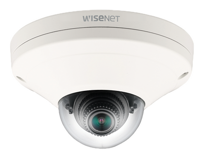 Hanwha Techwin XNV-6011 2MP Compact PoE IP Security Dome Camera 2.8mm fixed lens