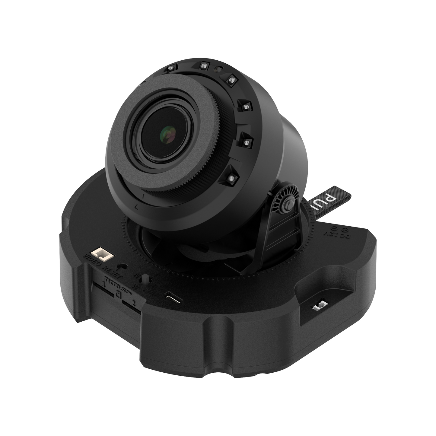 Hanwha Techwin XND-8083RVX 6MP AI  Vandal Dome IP SecurityCamera 4.4~9.3mm Lens