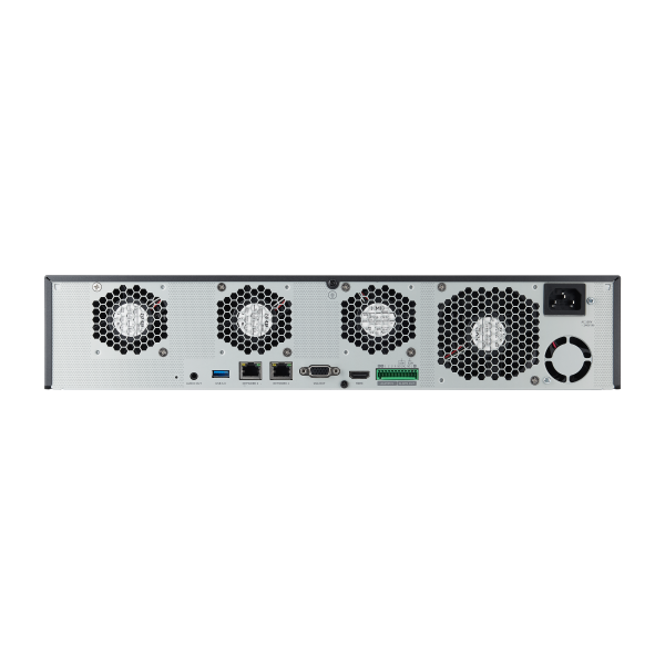 Hanwha Techwin XRN-1620B2-16TB  HDD WiseNet 16CH 32MP NVR IP Security Recorder